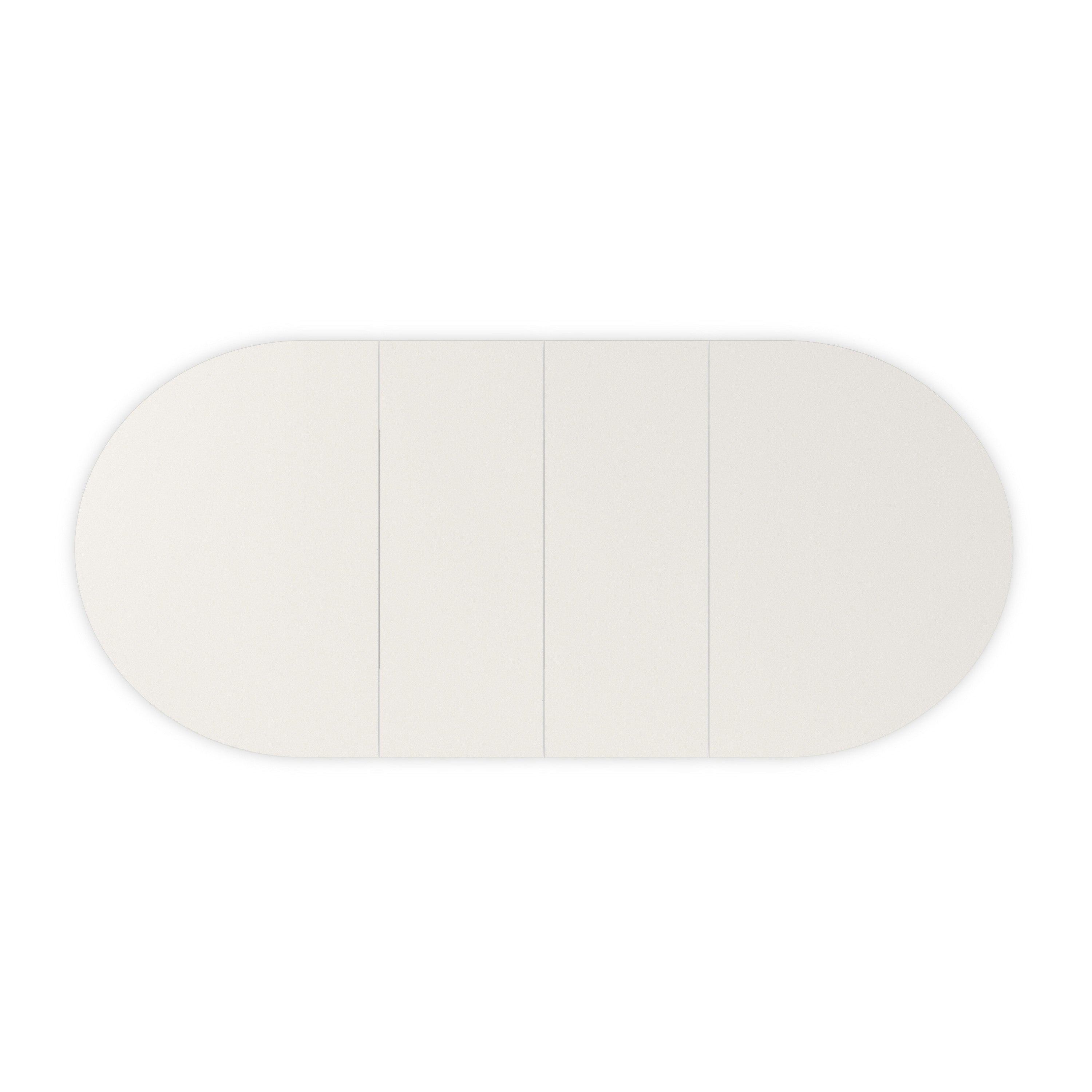 Paragon Dining Table Base - Blanc - 5th angle