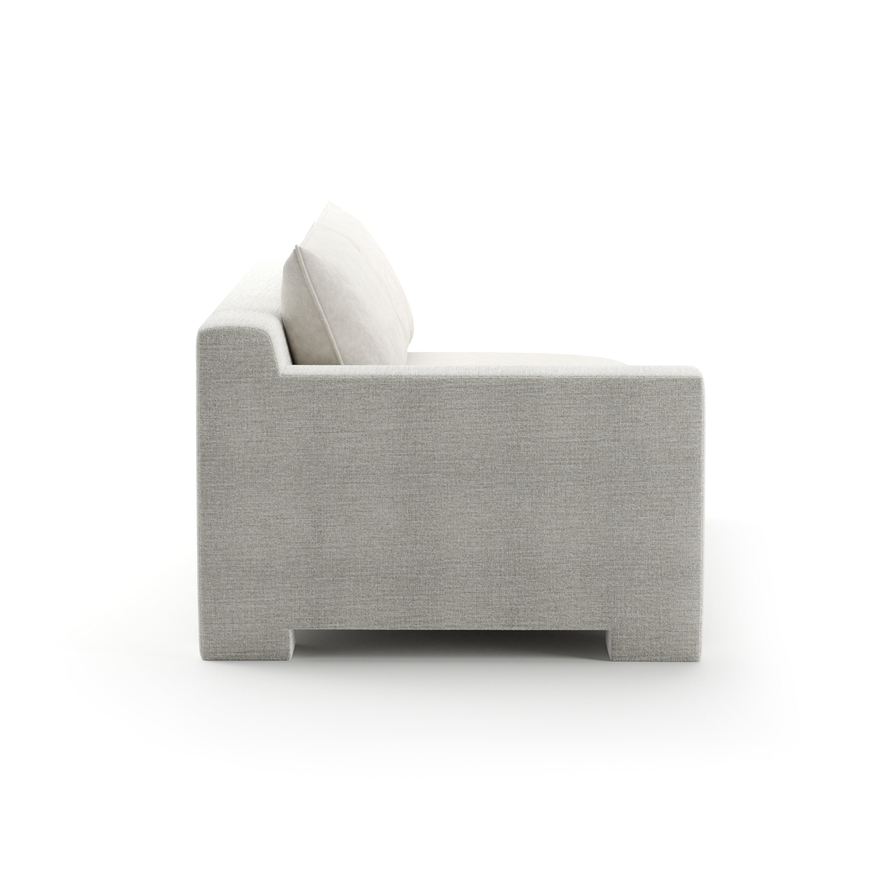 Devon Laf Loveseat Ivory - 2nd angle