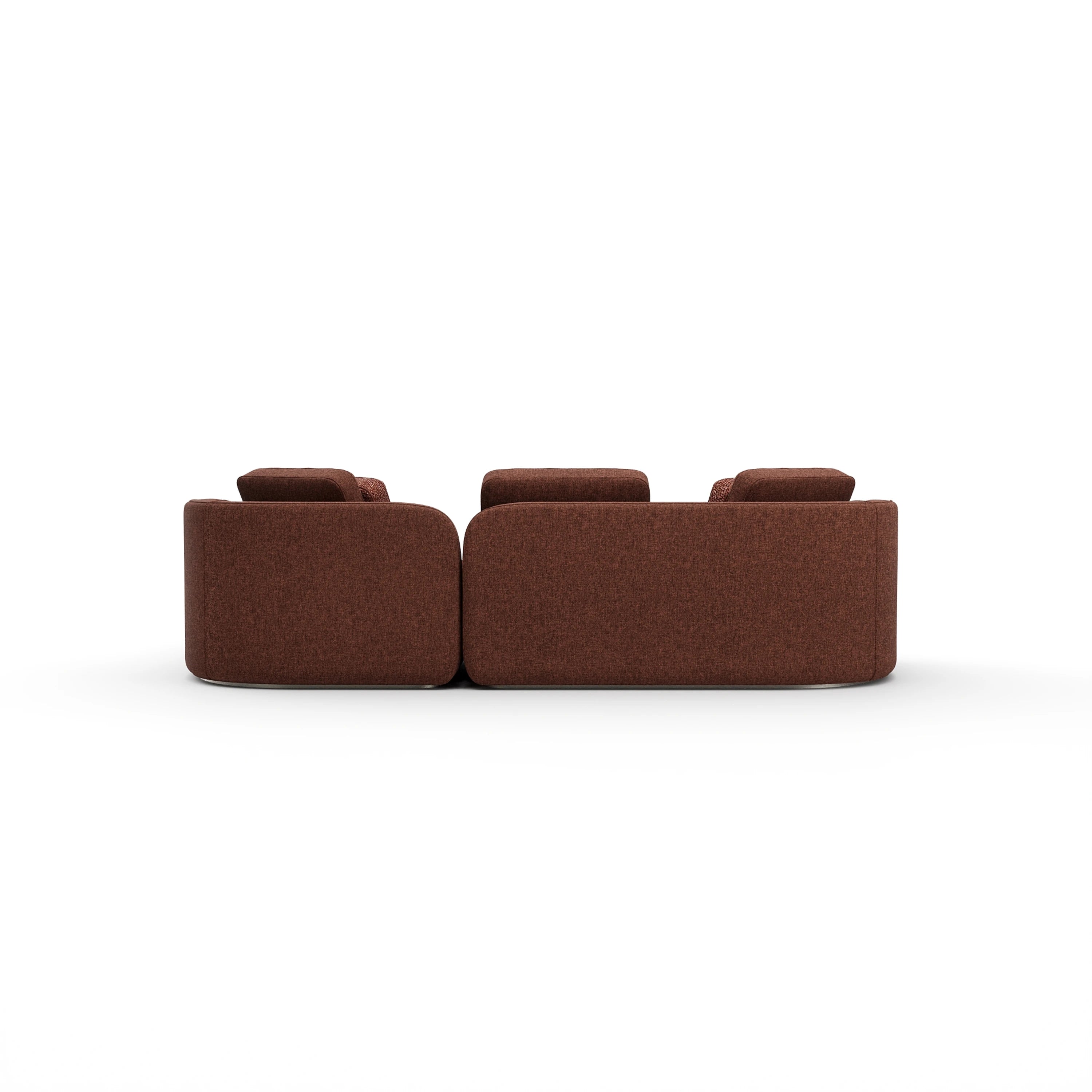 Sasso Right Chaise Sec - Saffron - 3rd angle