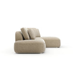 Sasso Armless Rt Chaise Sec - Oatmeal - 2nd angle