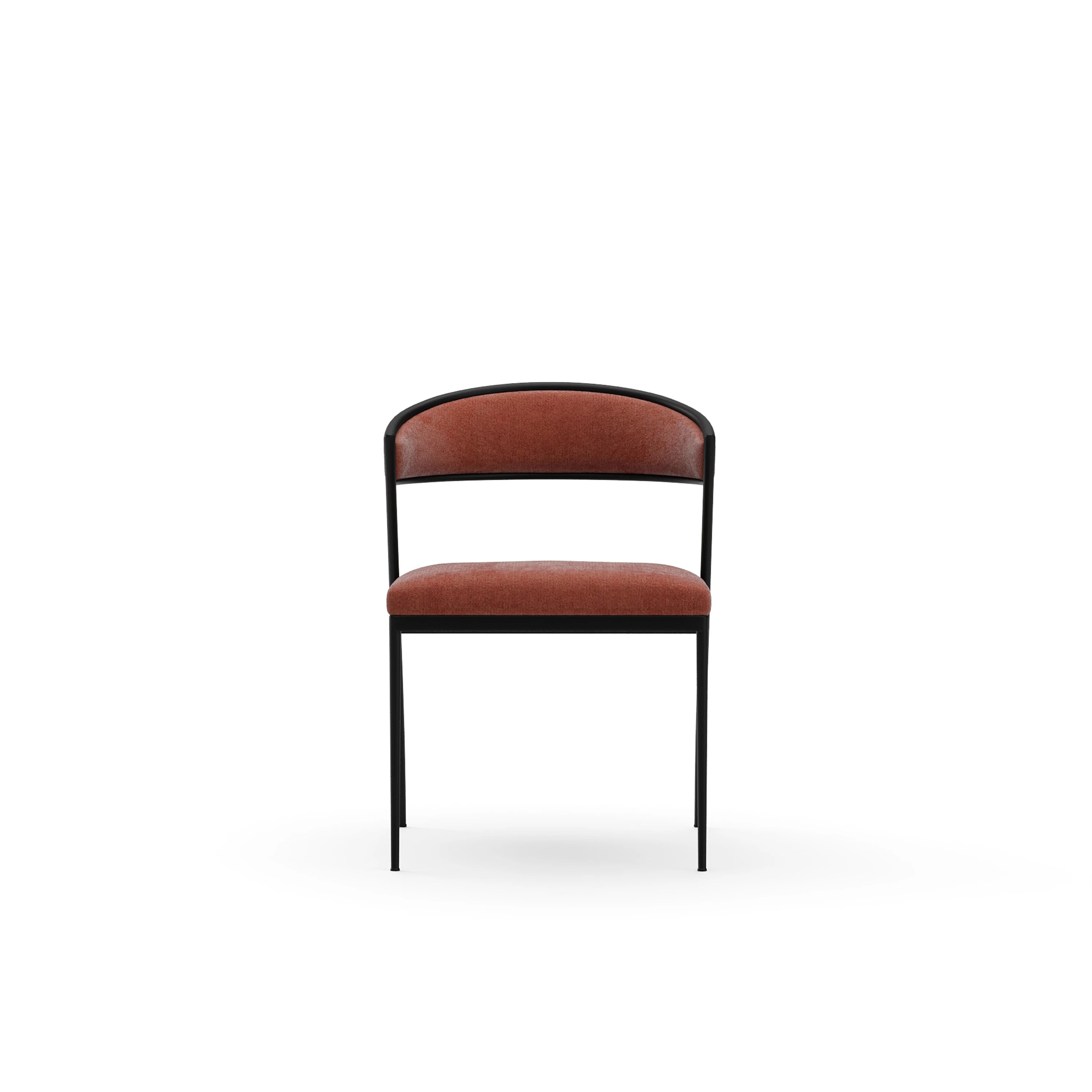 Dario Chocolate Side Chair - Rouge - primary image sku=CLA-426-281