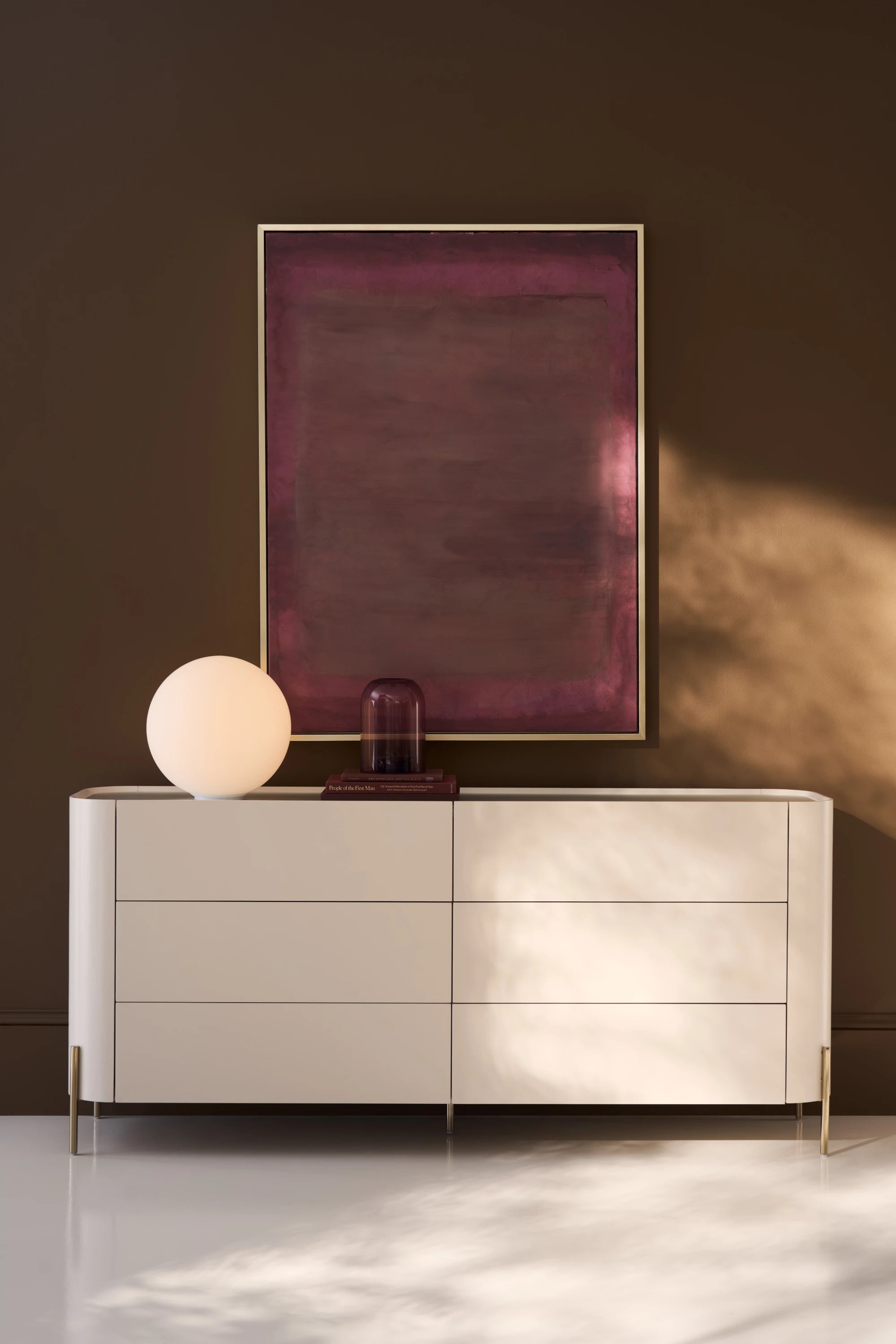 Atom 72" Dresser - Latte in room - angle 1