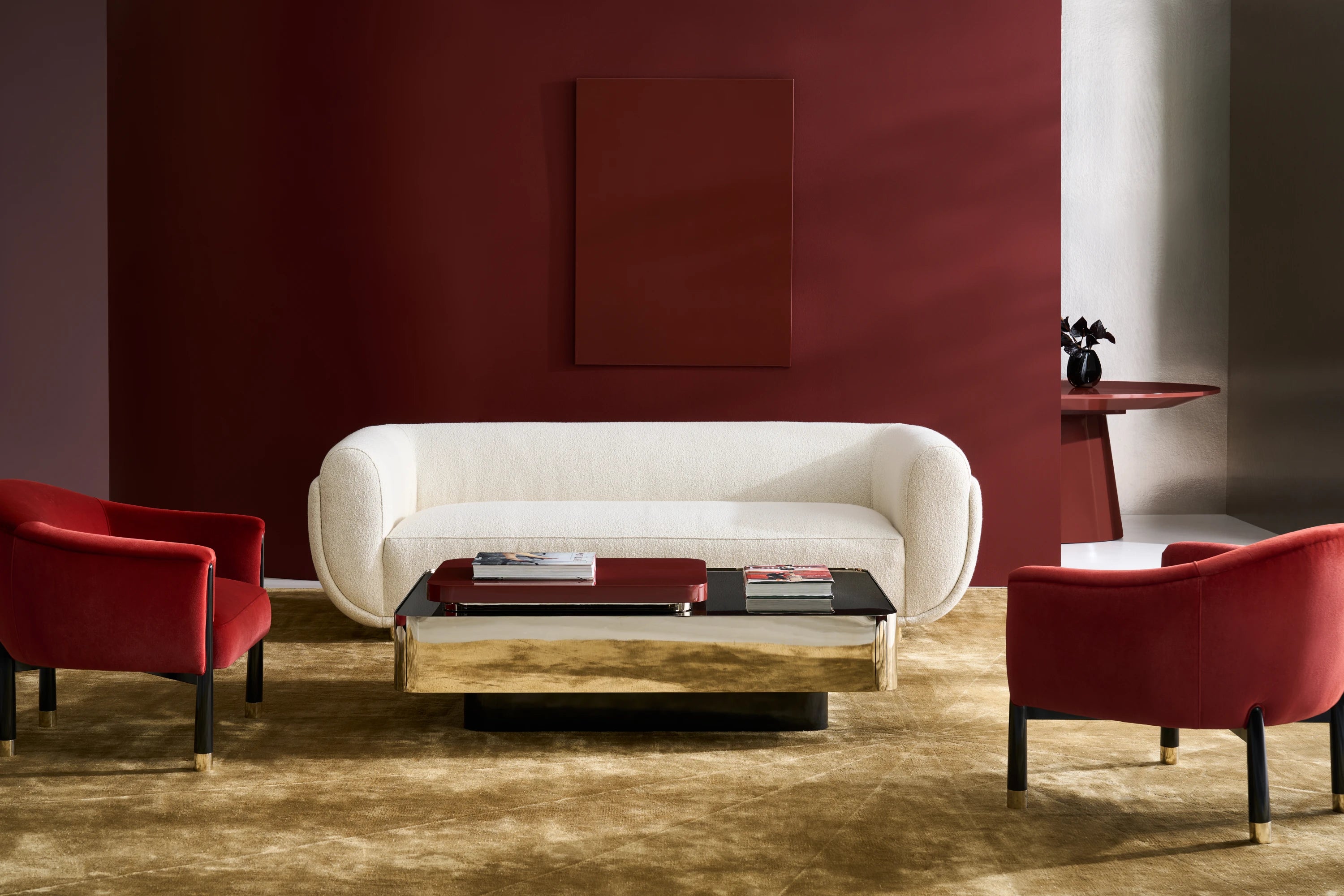 Cocoon Sofa in room - angle 3.0