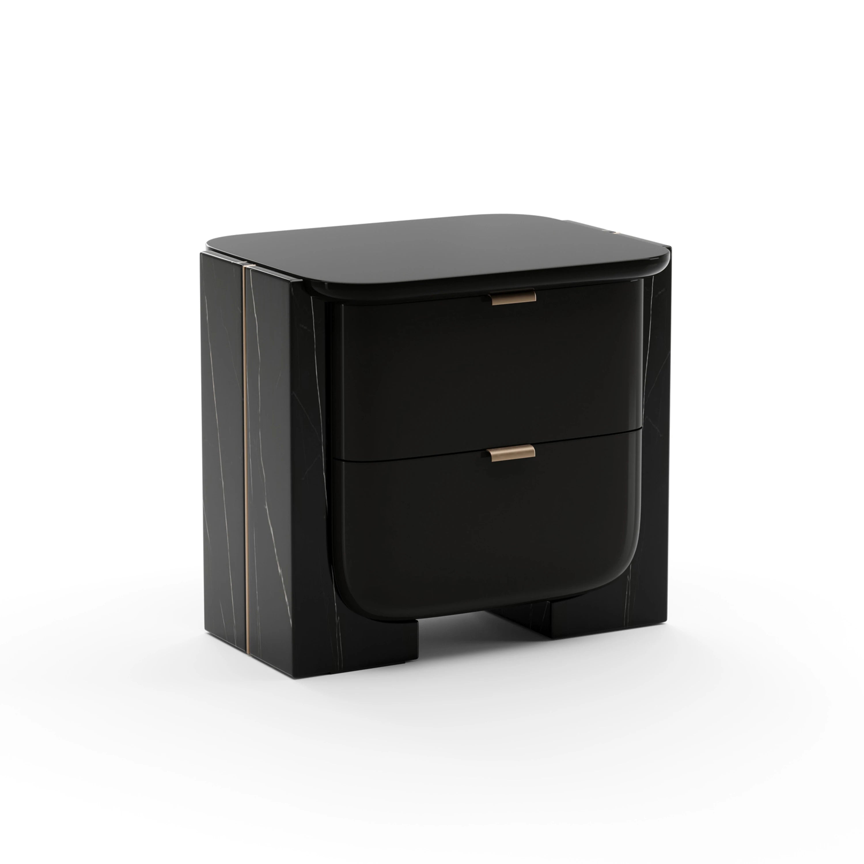 Overlap Small Nightstand Dark - main image