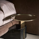 Overlap Uph 2 Pnl Qn Bed Dk Taupe - detail 2.0
