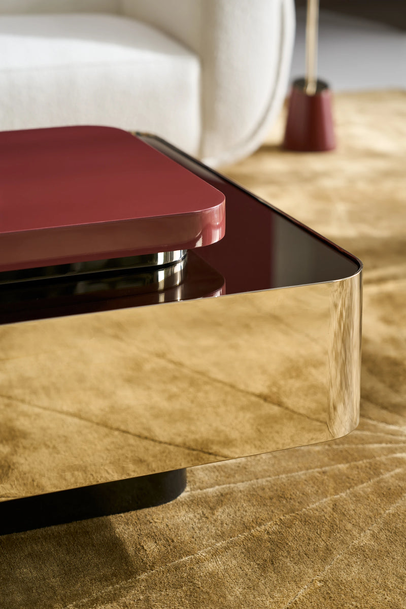 Periphery Cocktail Square Accent Tray