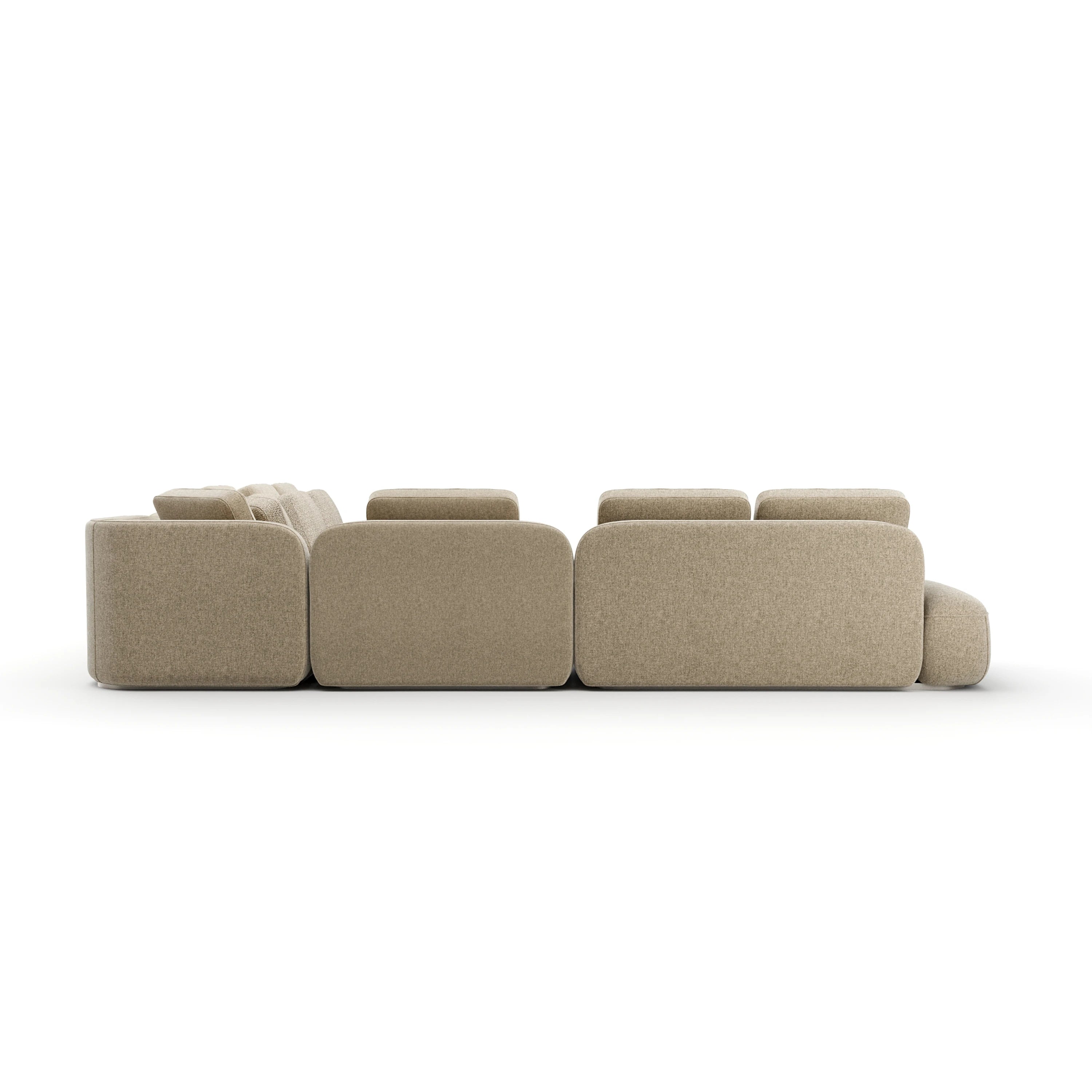 Sasso Ex Large L Sec - Oatmeal - 3rd angle