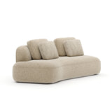 Sasso RAF Armless Loveseat - Oatmeal - primary image