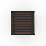 Pinstripe Dark End Table - 4th angle