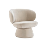Reverie Swivel Lounge Chair - Ivory - primary image