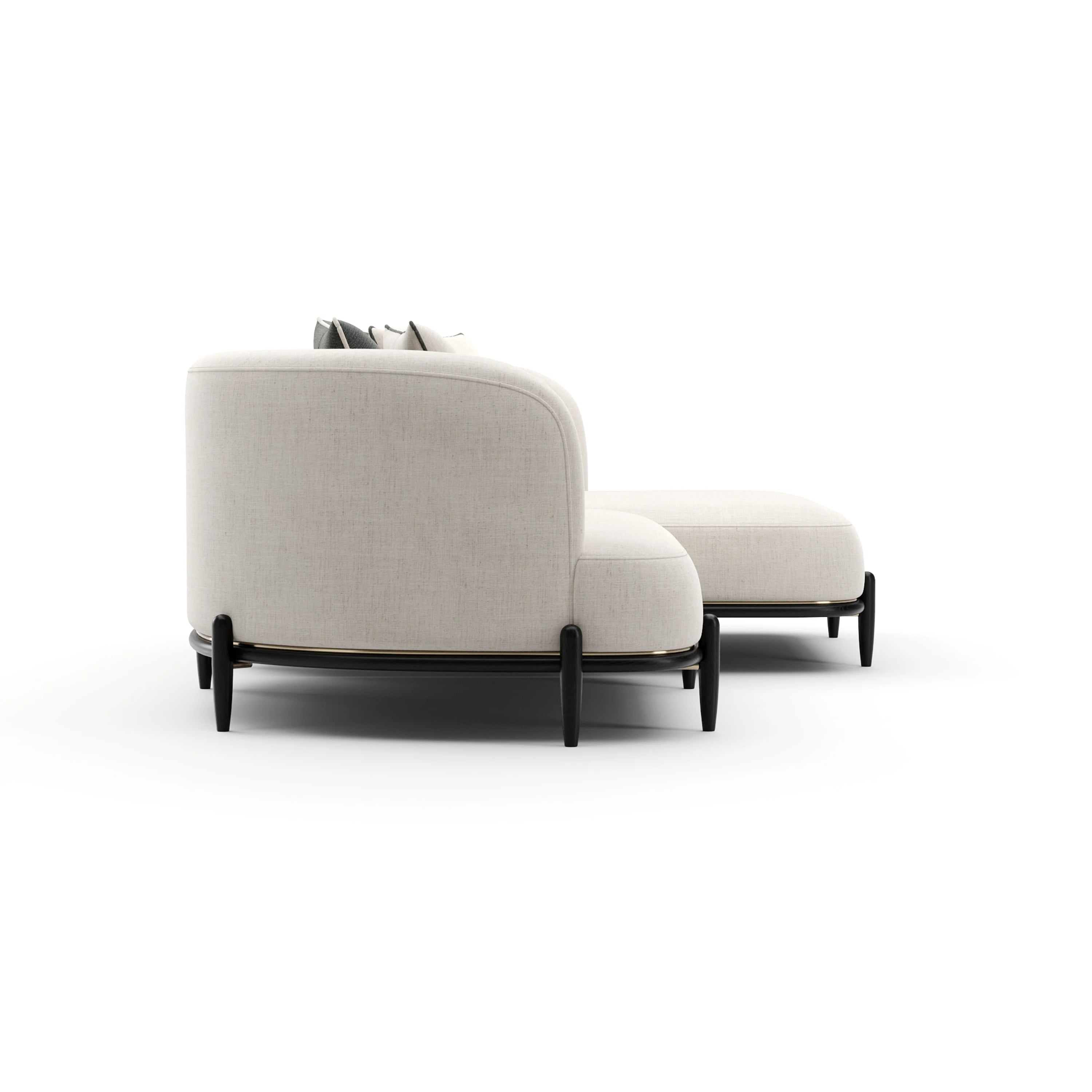 Madera Raf Small Chaise Sectional - 2nd angle