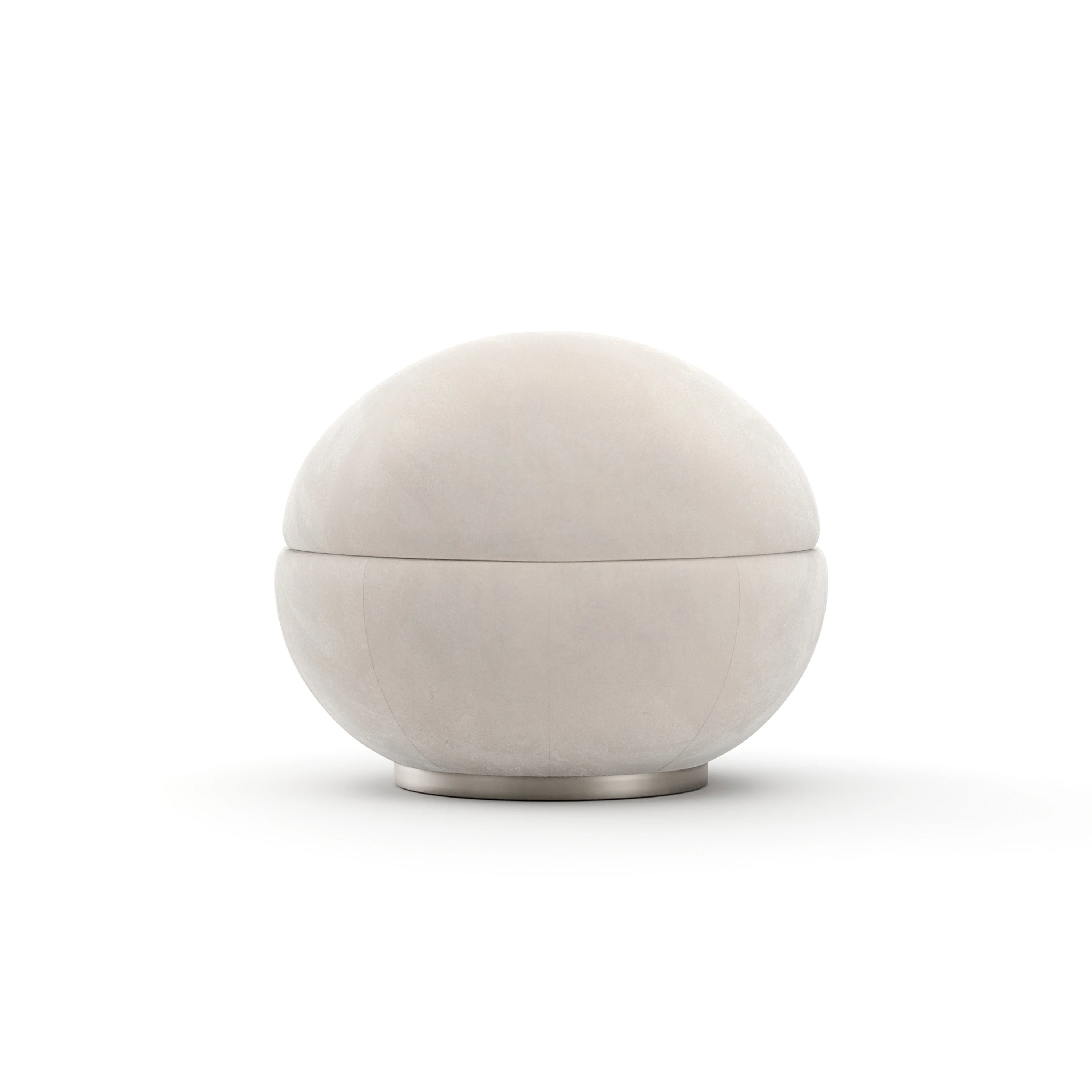 Jagger Swivel Chair - Ivory - 3rd angle