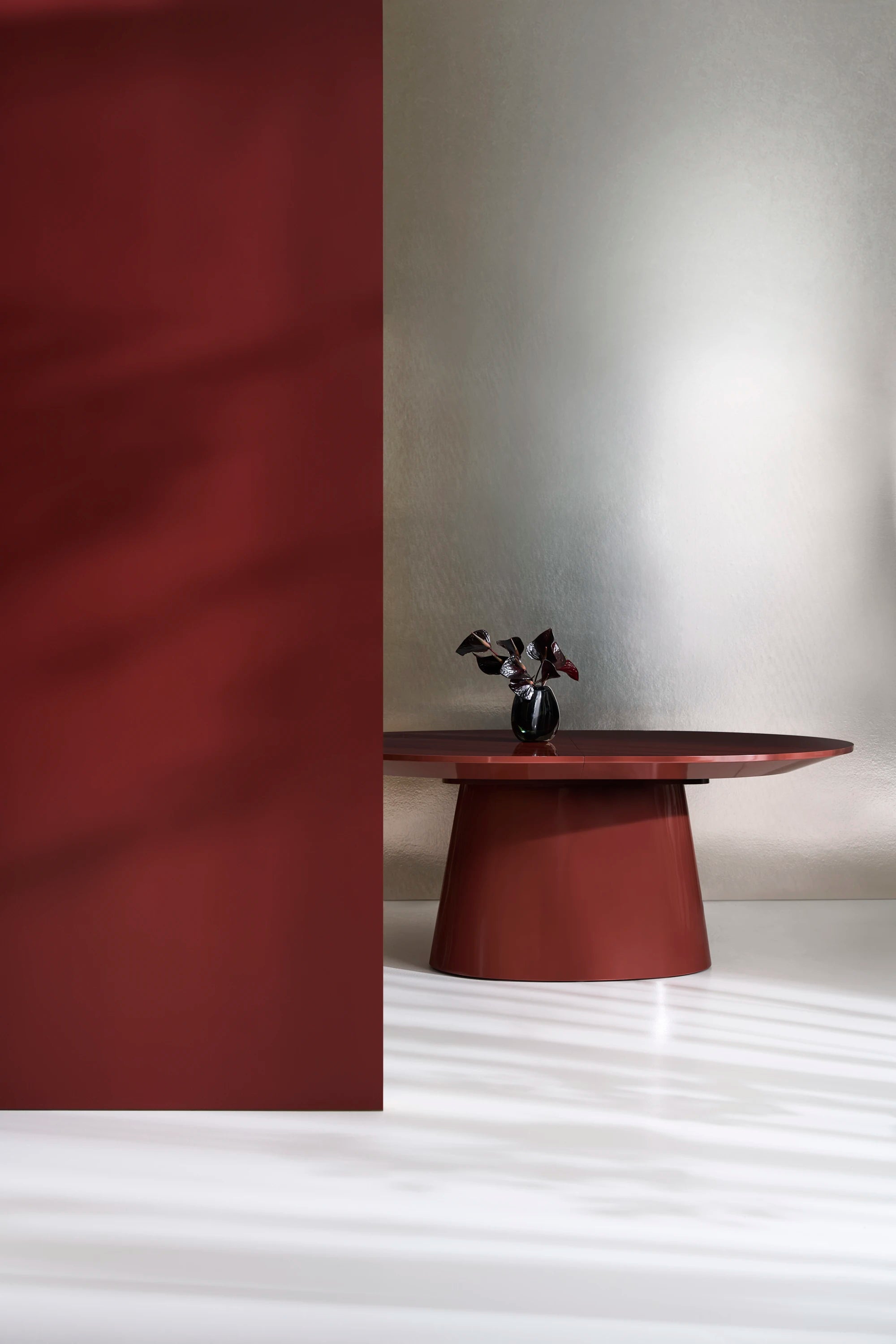Paragon Dining Table - Rouge in room - angle 3.0