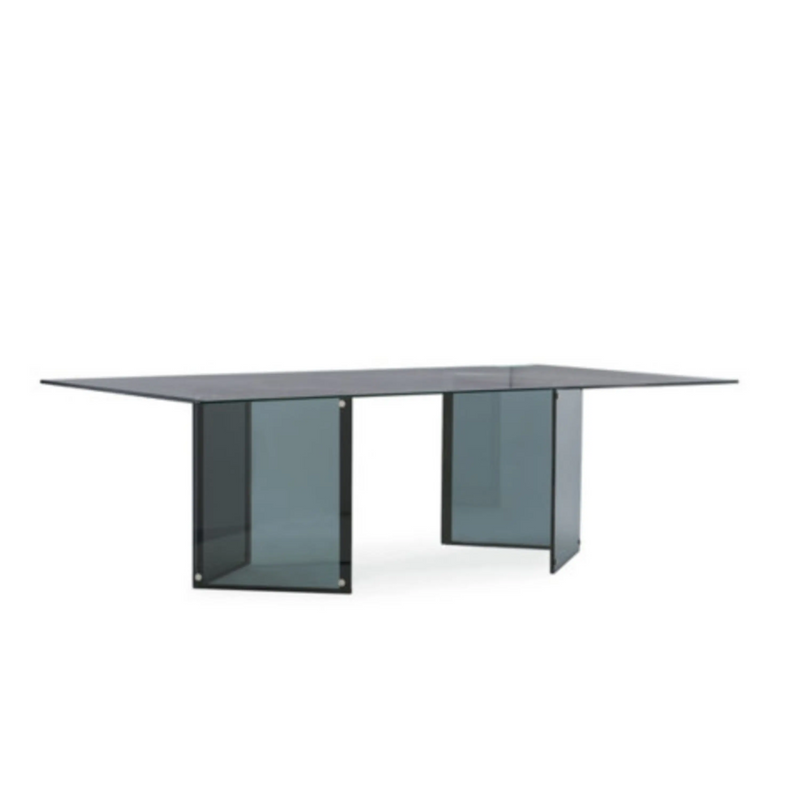 100X44 Rectangle Glass Top 1/2