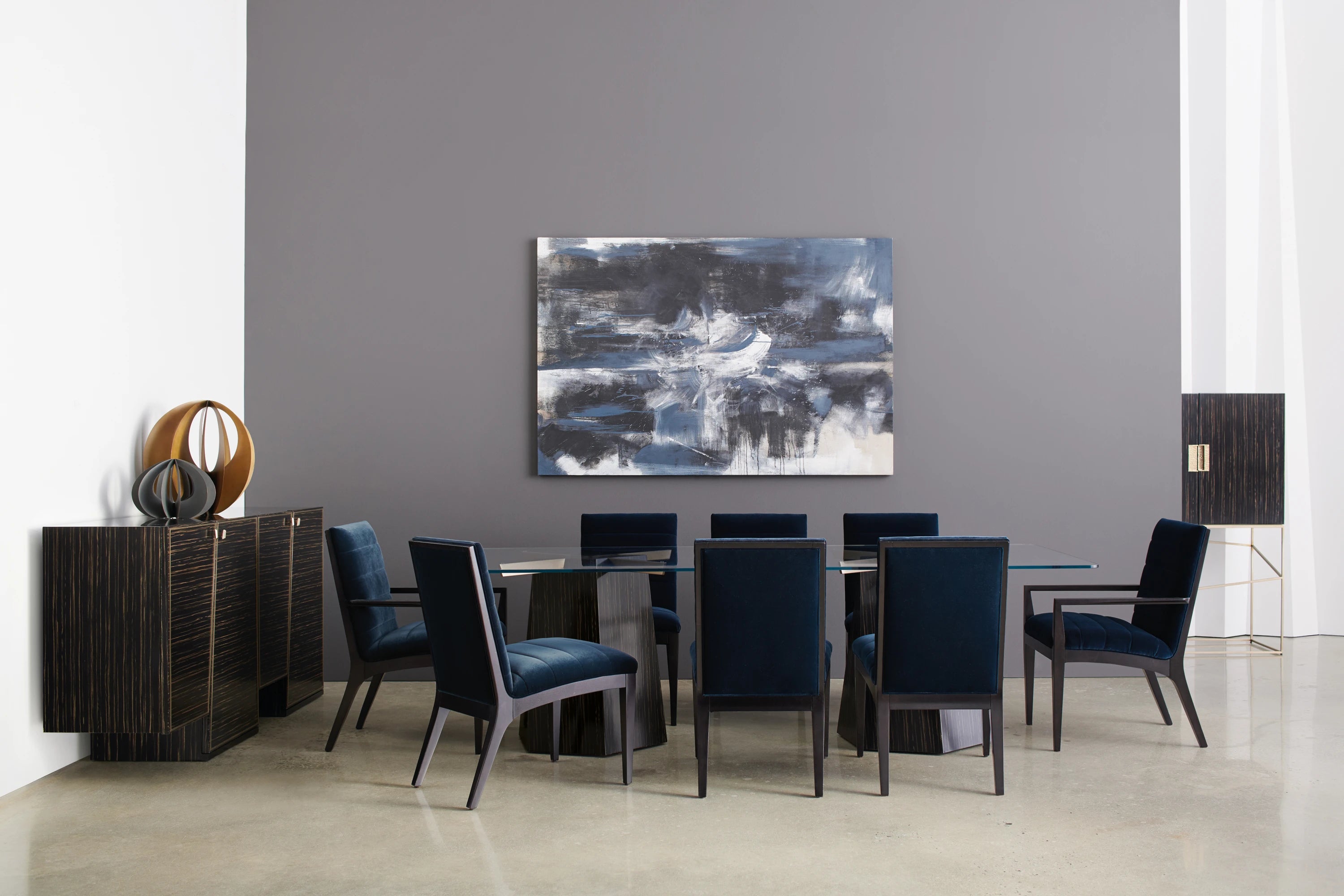 Vector Dining Table in room - angle 1
