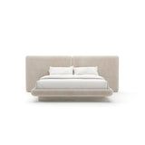 *Overlap Uph 2 Panel  Kg Bed Ivory - main image