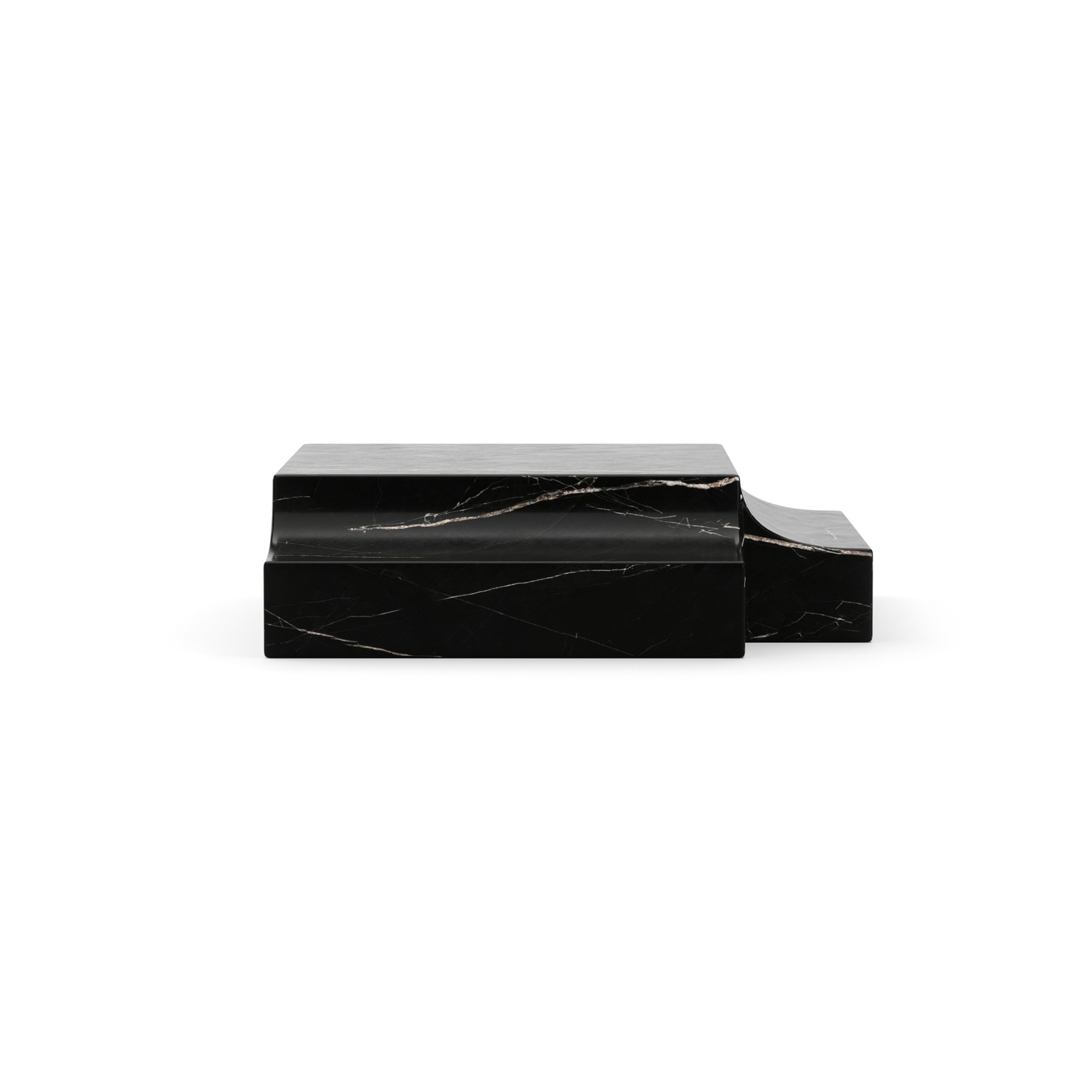 Overlap Corner Wedge Base Dark - 2nd angle