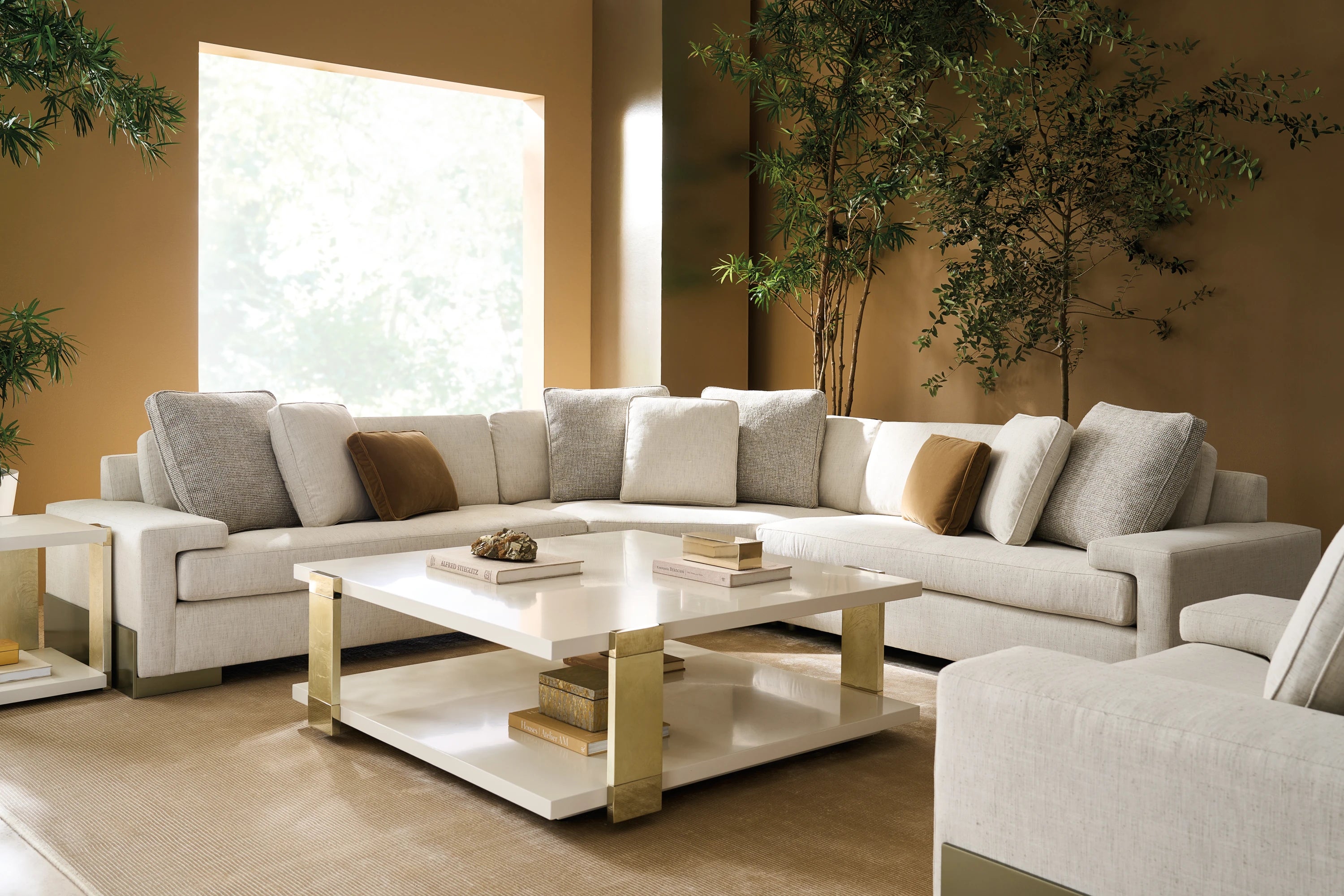 I'M Shelf-Ish Laf Sofa in room - angle 1
