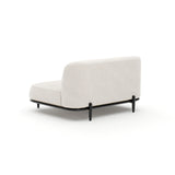 Madera Armless Chair - Oatmeal - 3rd angle