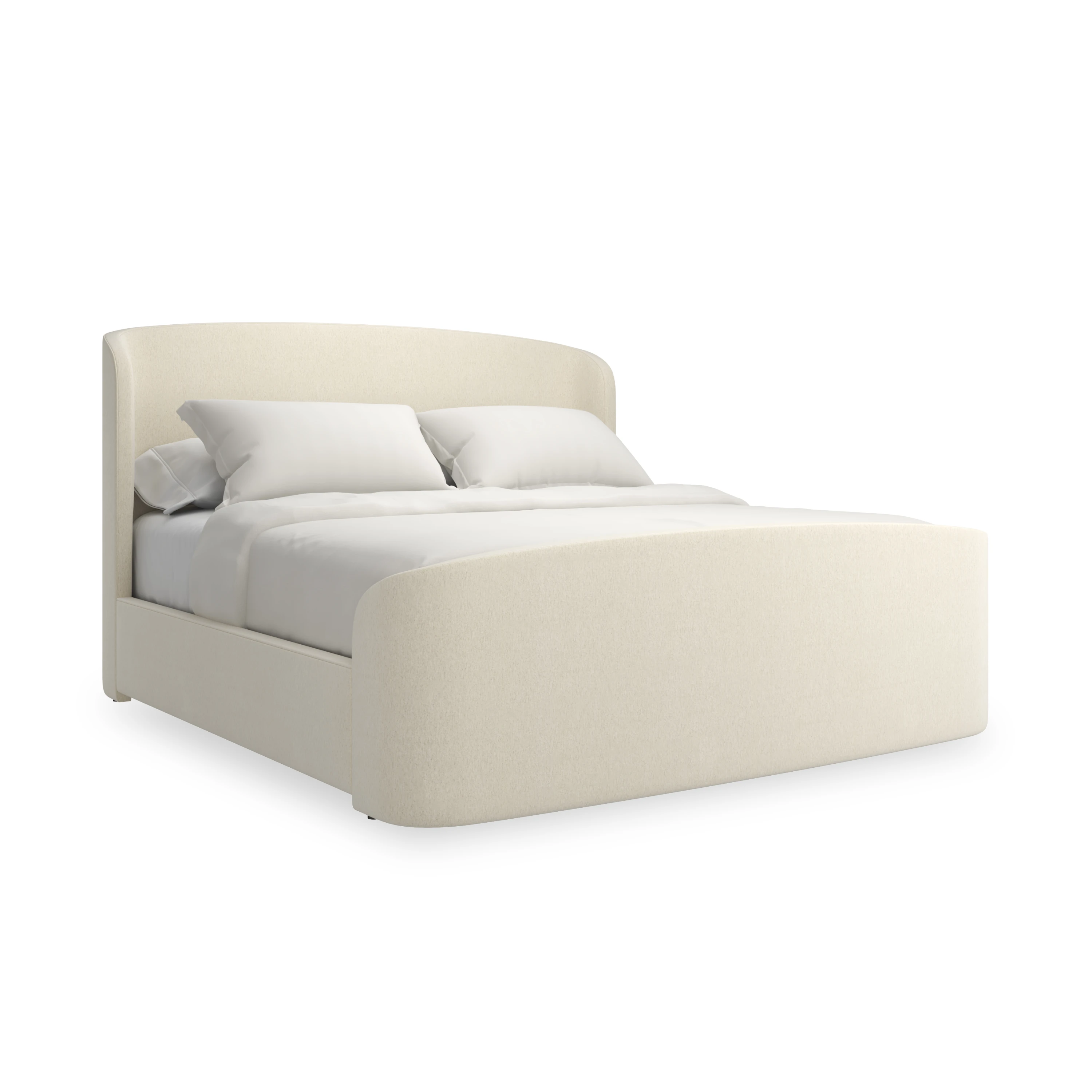 Soft Embrace Kg Bed-B Ivory - main image