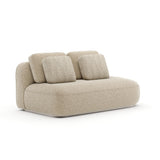 Sasso RAF Straight Armless Loveseat - Oa - primary image