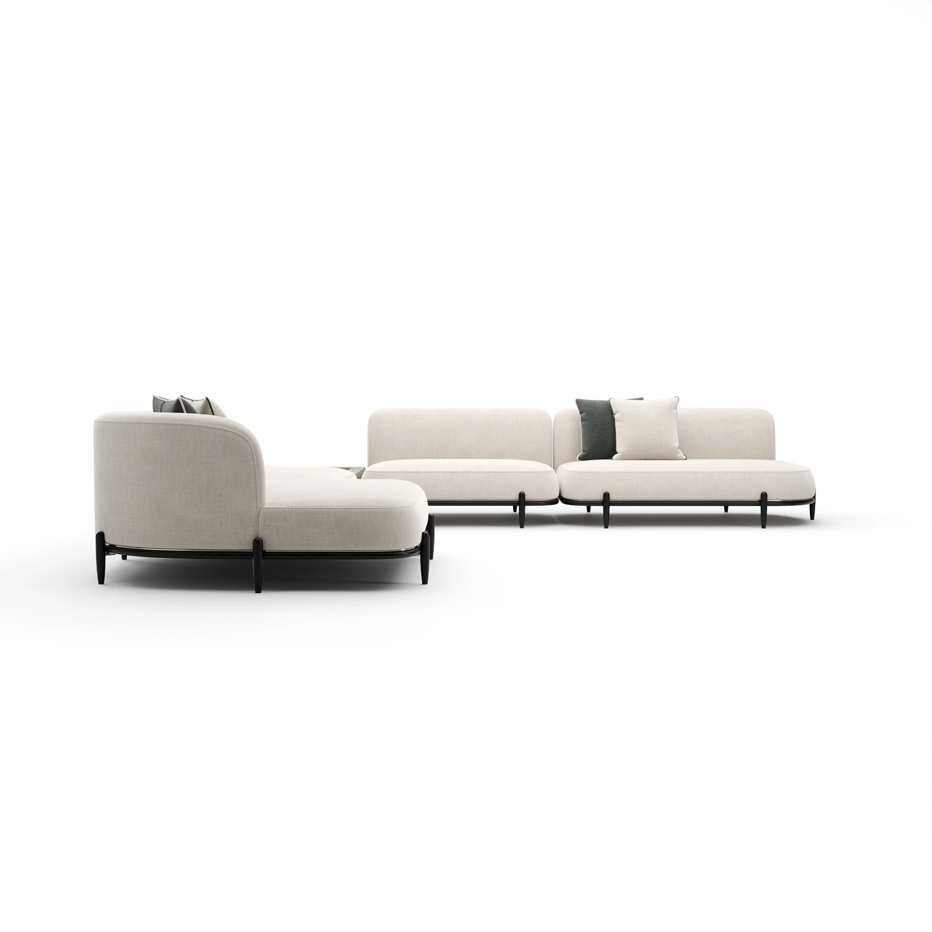 Madera Raf Large L Sectional - 2nd angle