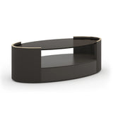 Love Oval Cocktail Table -Dark Chocolate - main image