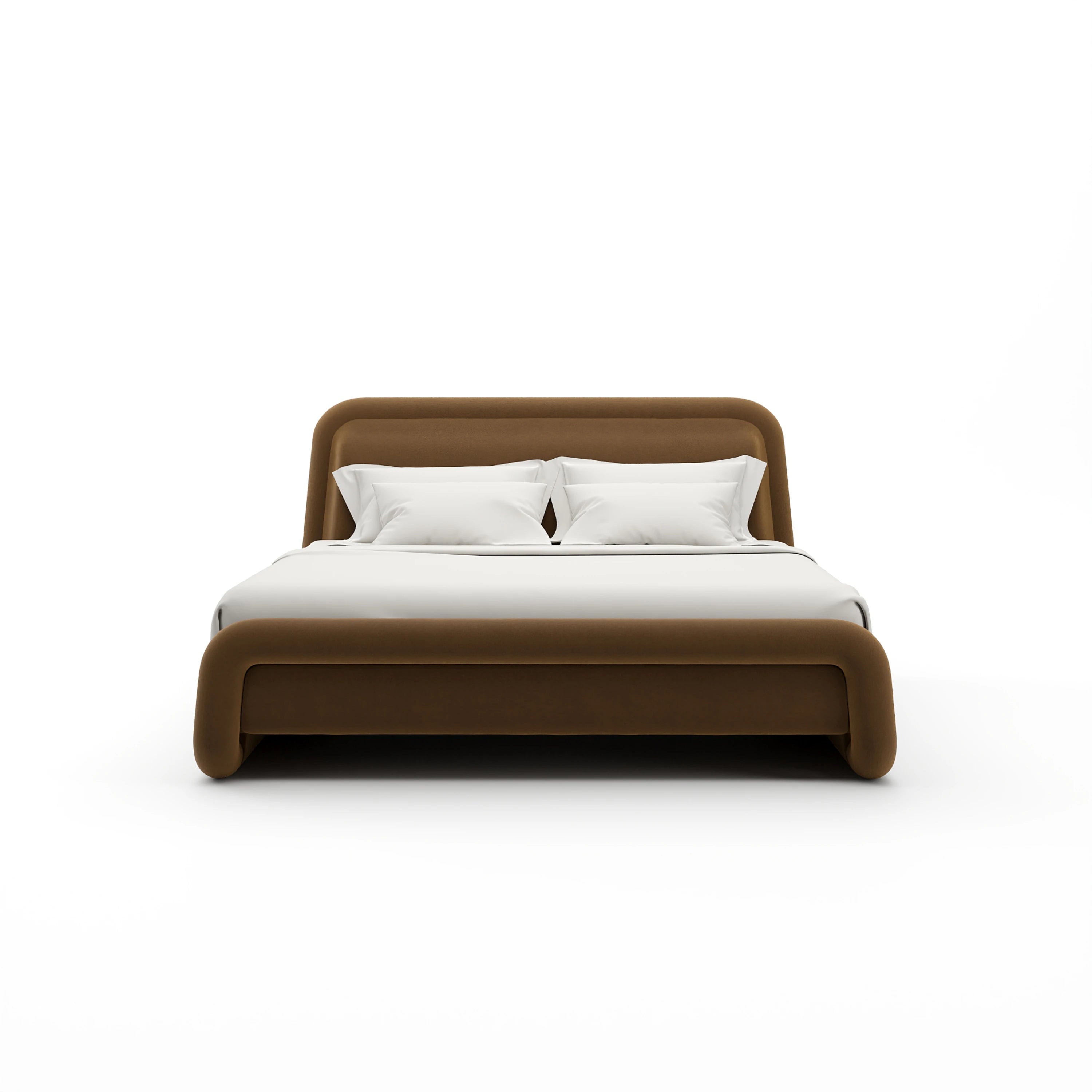 Bold Queen Bed - Camel - primary image sku=CLA-426-107