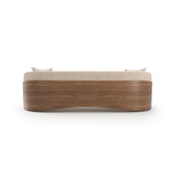 Fleur Wood Back Sofa - 3rd angle