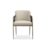 REMIX WOVEN DINING CHAIR-OATMEAL - primary image