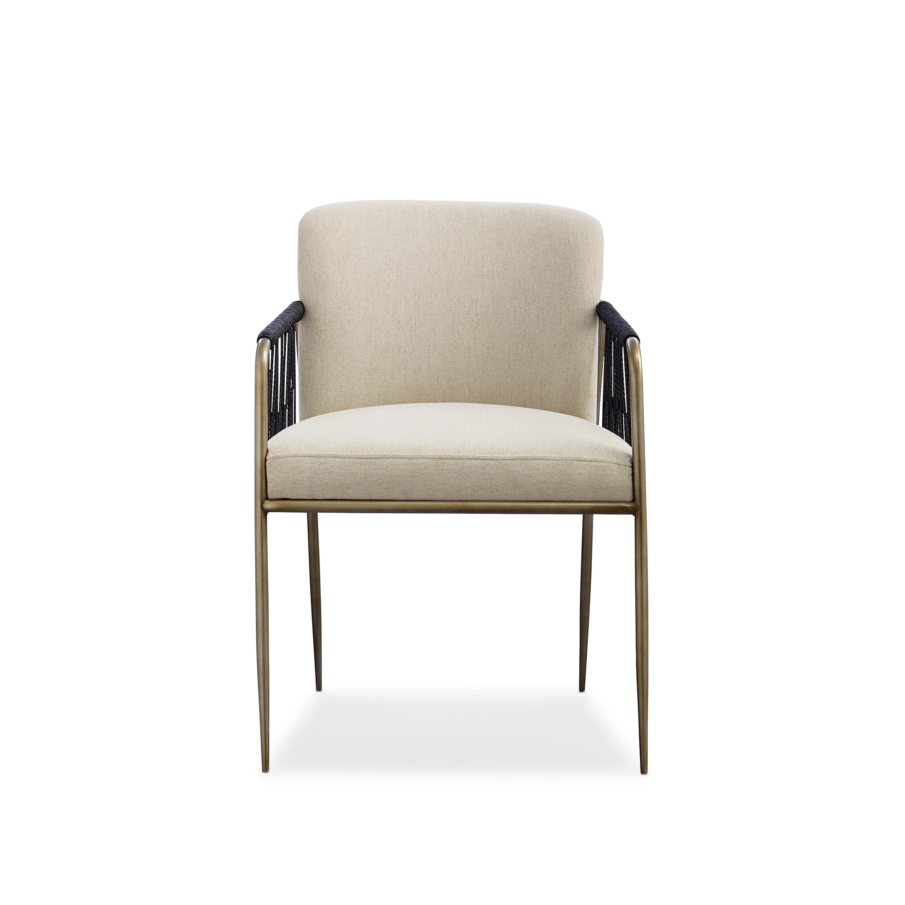 REMIX WOVEN DINING CHAIR-OATMEAL - primary image