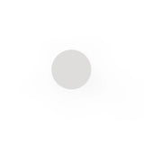 Confetto Spot Table - Latte - 4th angle