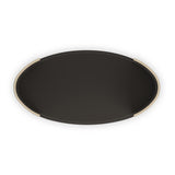Love Oval Cocktail Table -Dark Chocolate