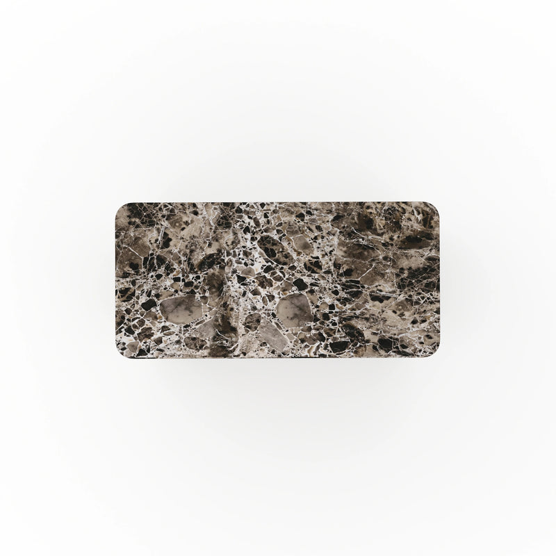 ALTURA STONE TOP HALL CHEST