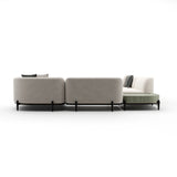 Madera Laf Large L Sectional - 3rd angle