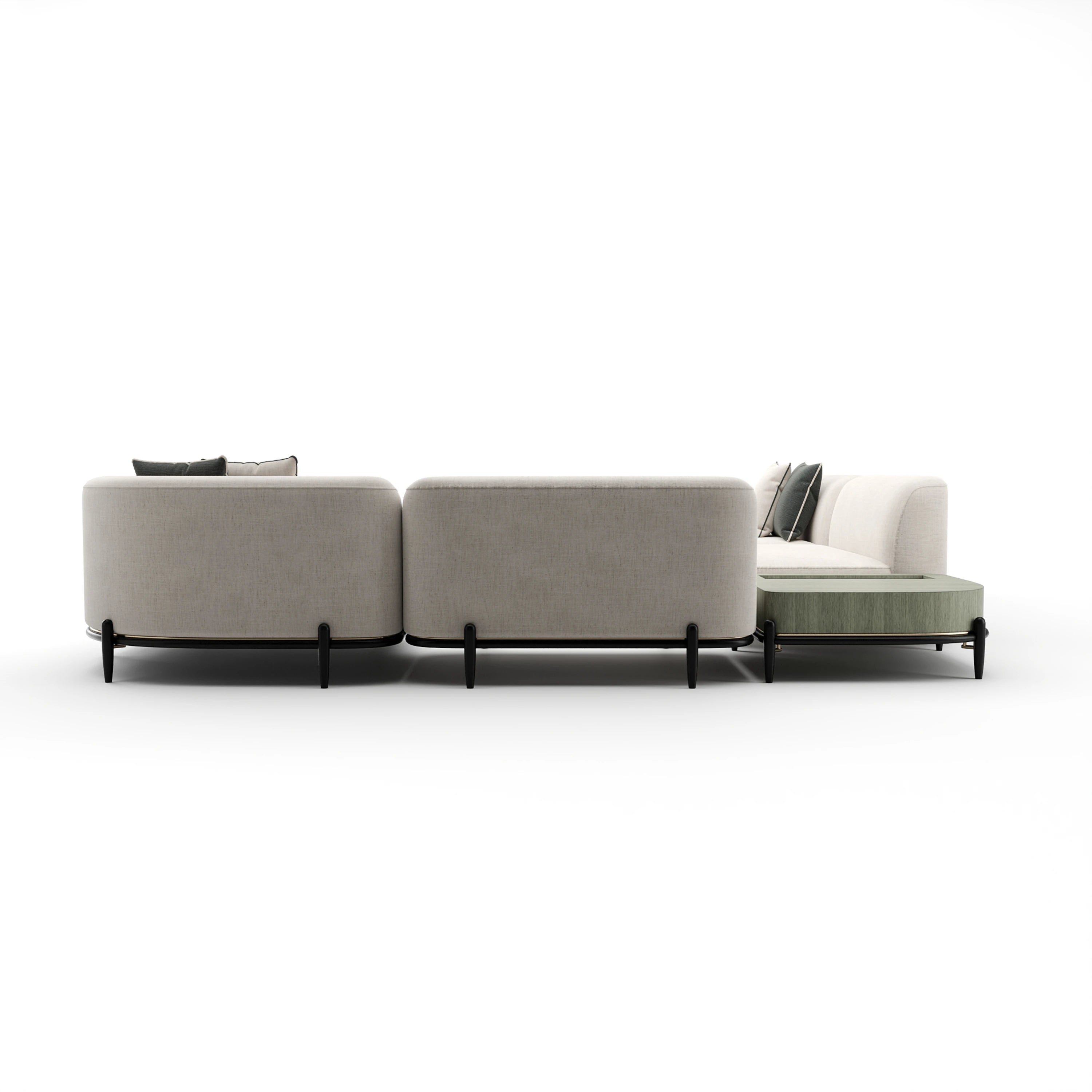 Madera Laf Large L Sectional - 3rd angle