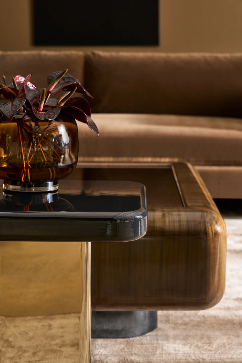 Gelee Accent Table - Chocolate