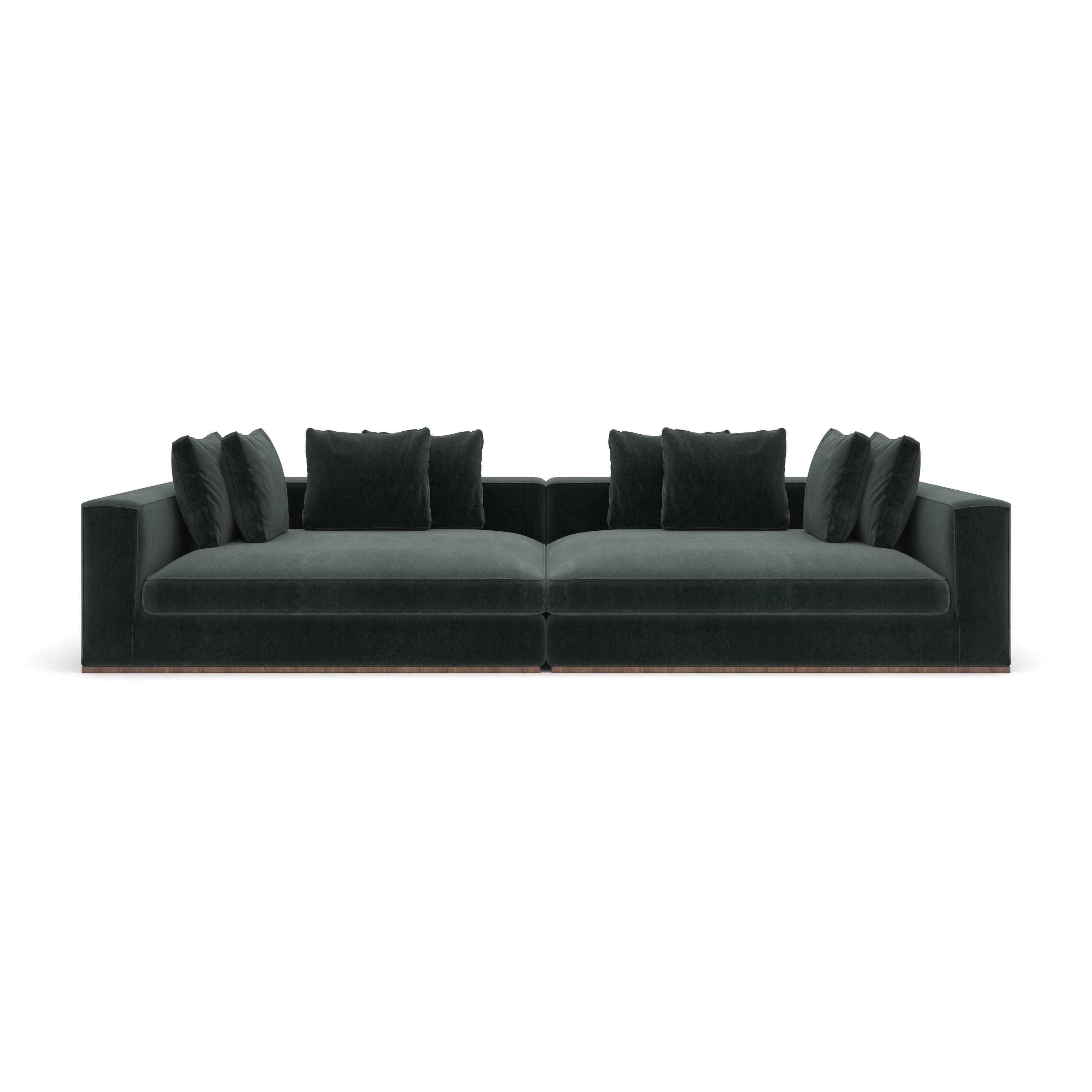 Bello 2Pc Sofa Peacock - primary image