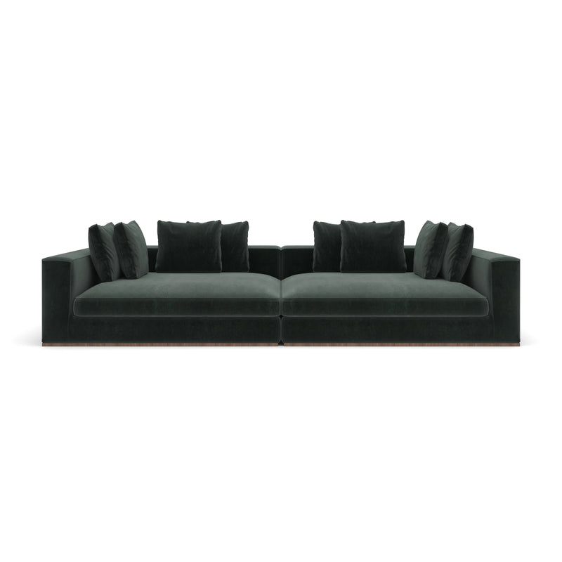Bello 2Pc Sofa Peacock