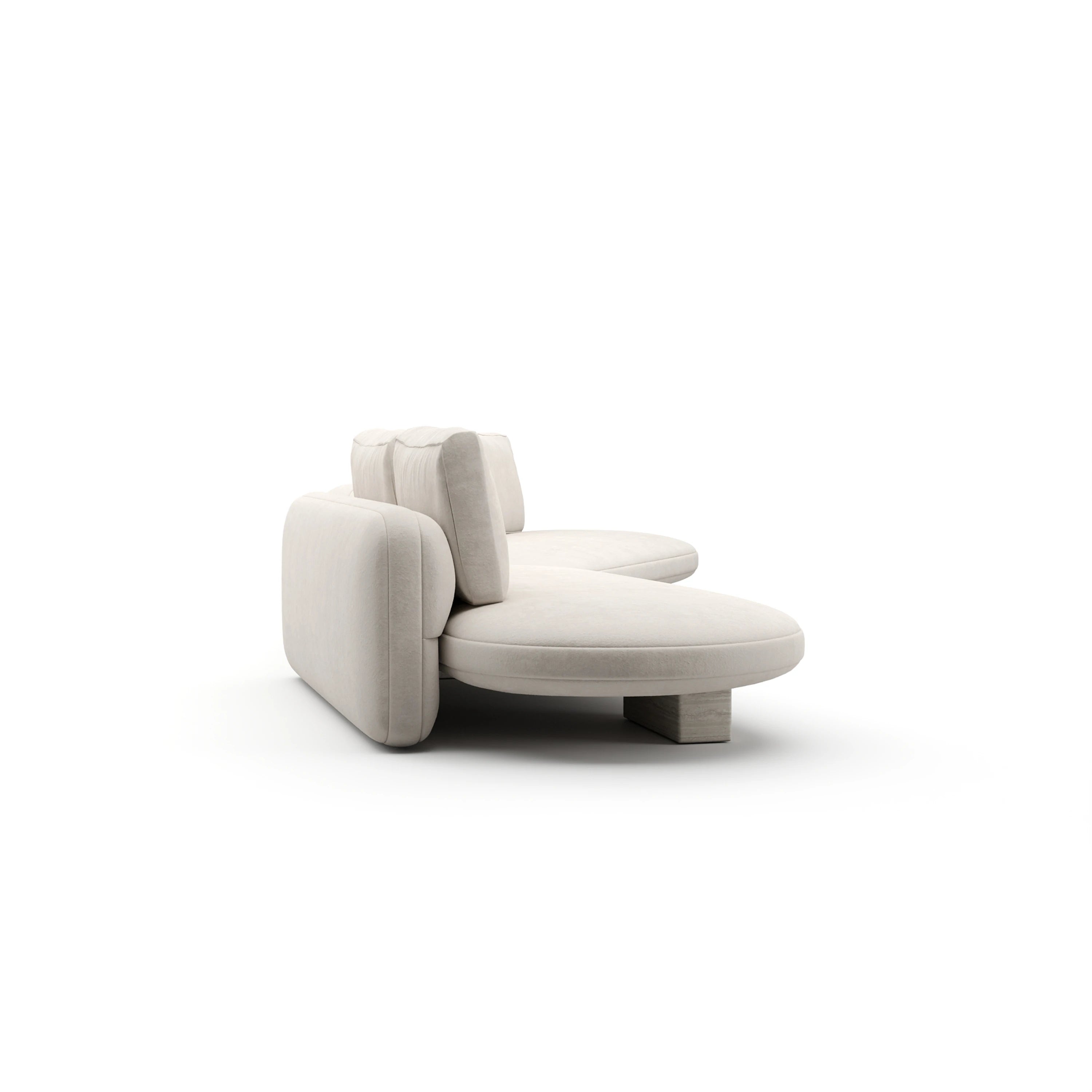 Overlap 3Pc Bumper Sec Ecru - 2nd angle