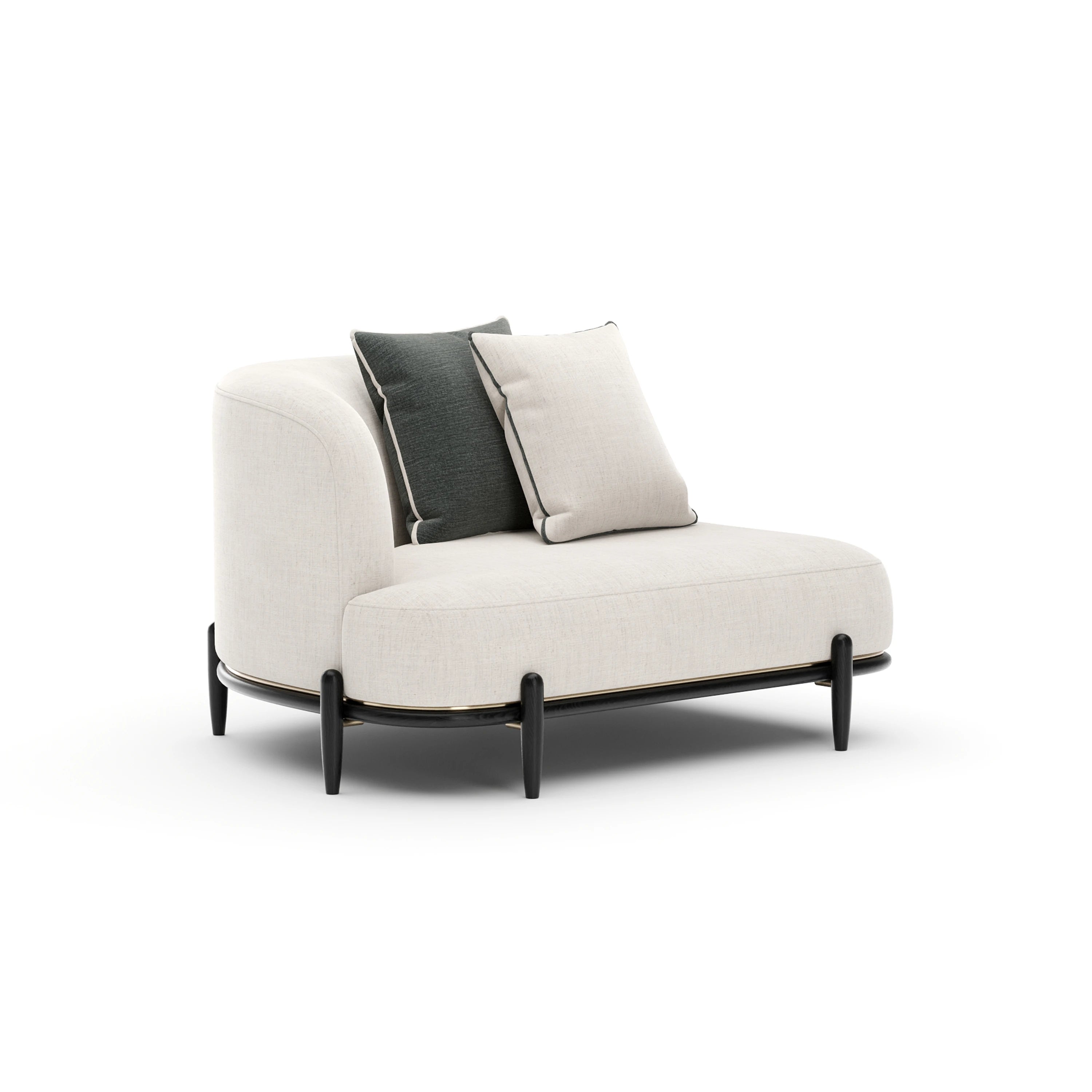 Madera Laf Loveseat - Oatmeal - main image