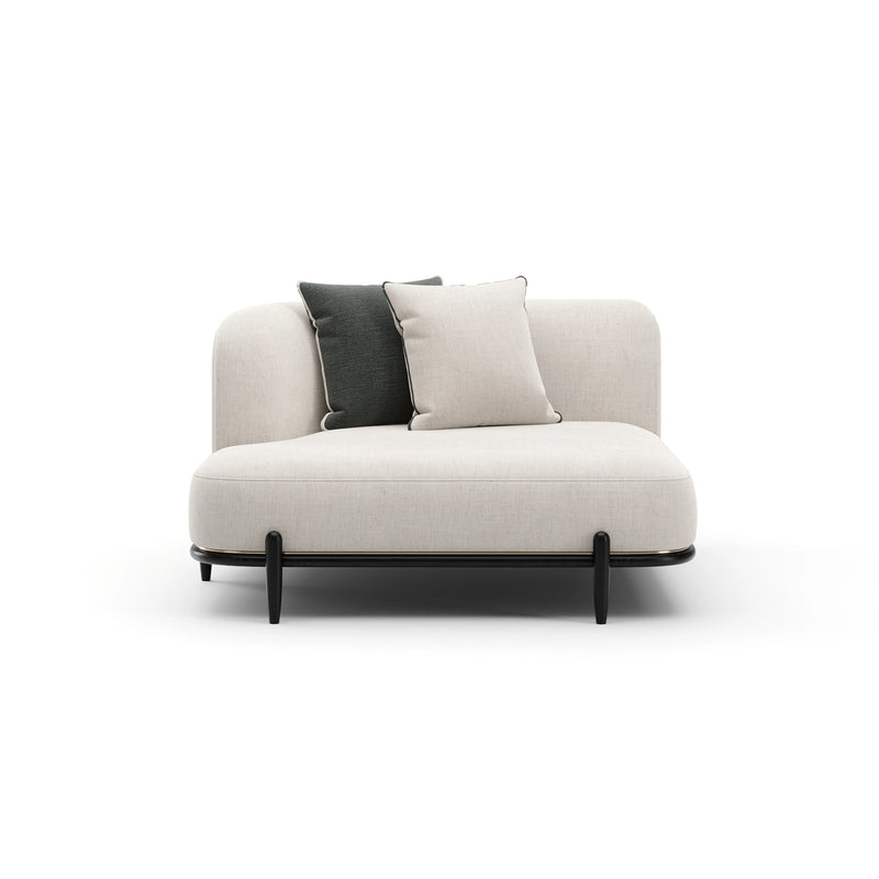 MADERA LAF CHAISE - OATMEAL