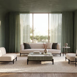 Madera Sofa - Oatmeal in room - angle 1