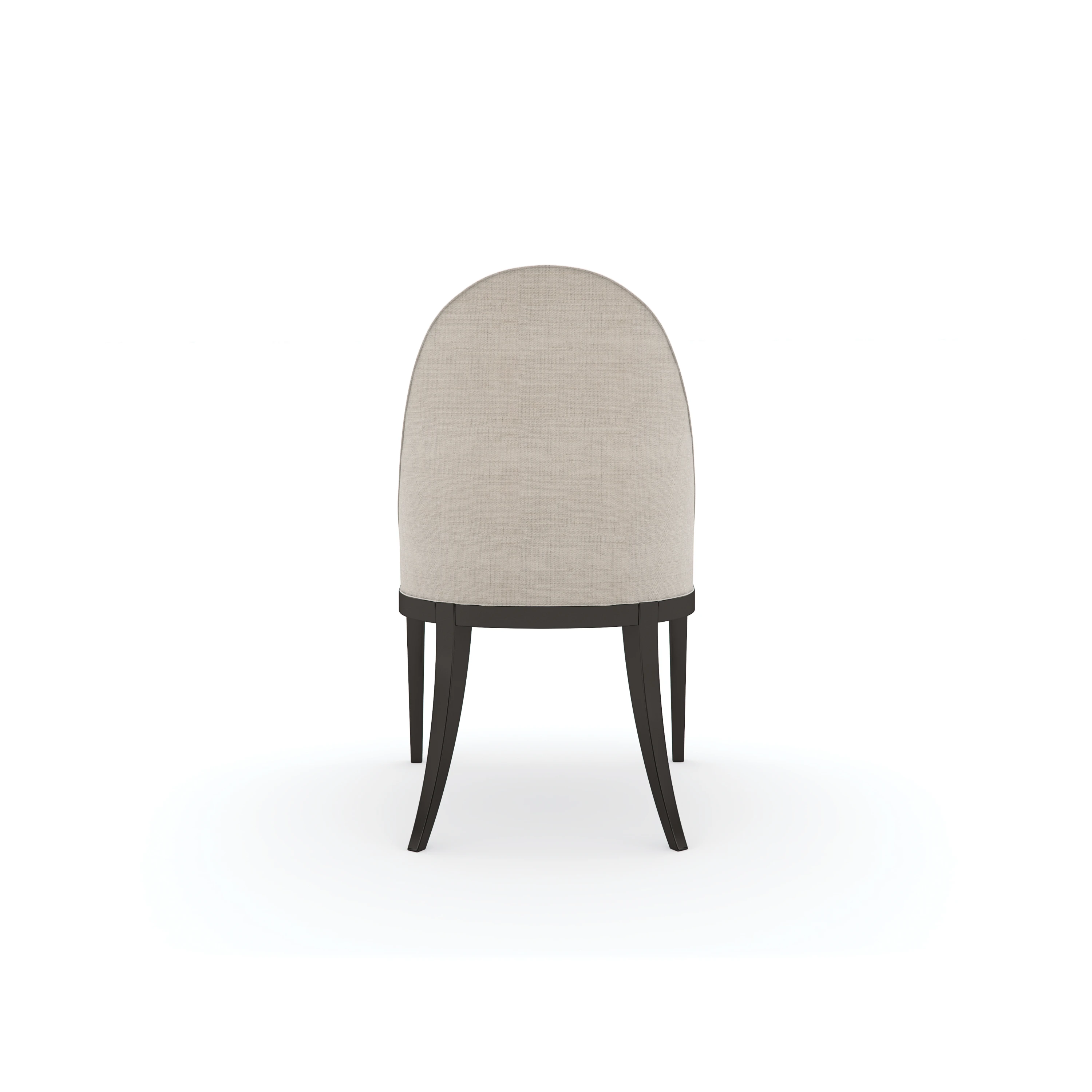 NATURAL CHOICE SIDE CHAIR-OATMEAL - 3rd angle