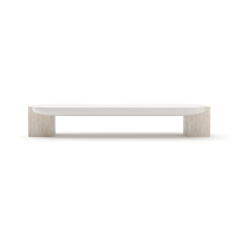 Overlap Rec Cocktail Table Light