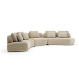 Sasso 3pc Sofa - Oatmeal - primary image