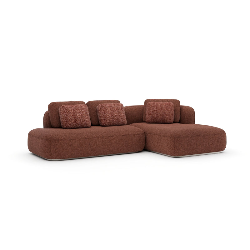 Sassc 2pc RT Chaise Sec - Saffron