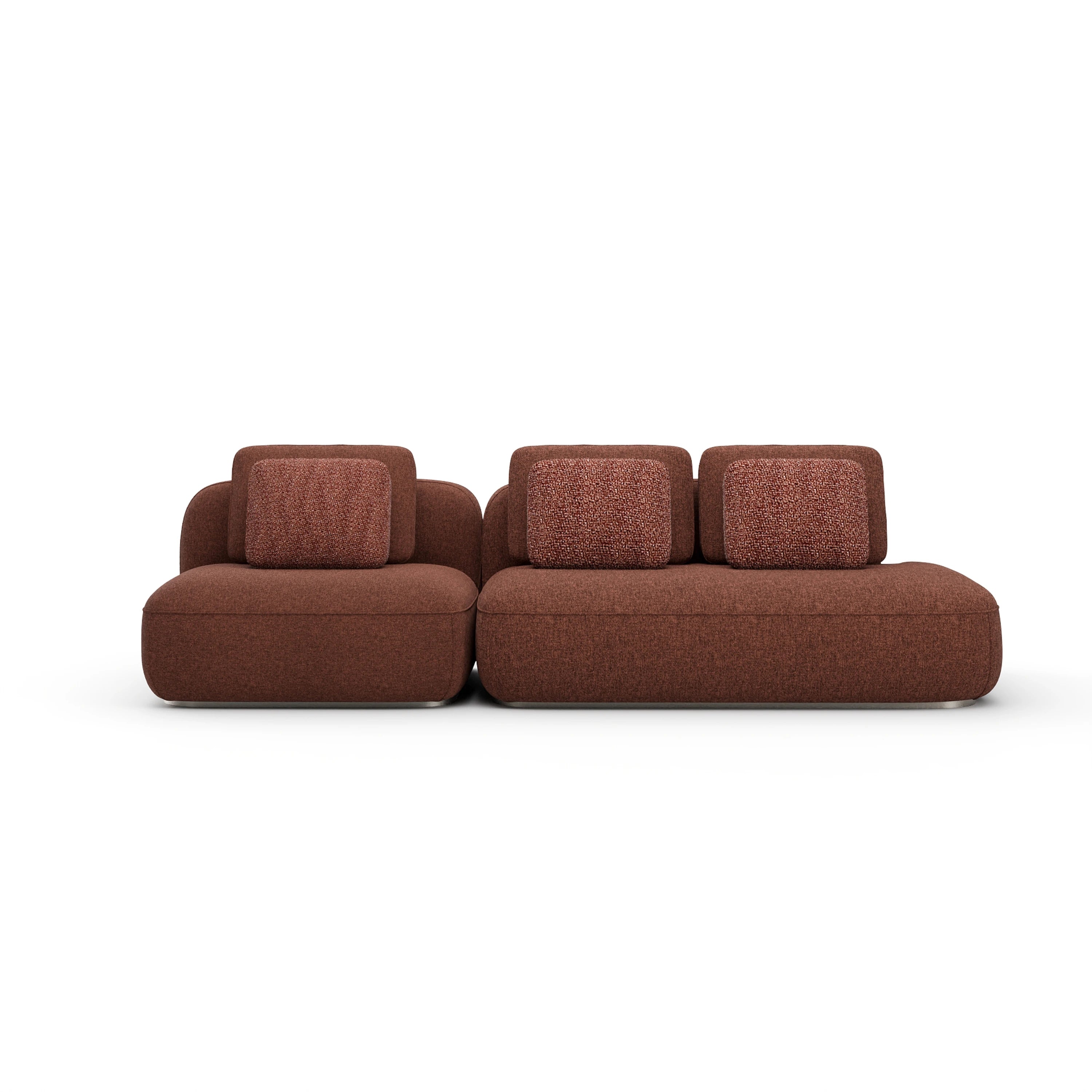 Sasso 2Pc Small Sofa - Saffron - primary image
