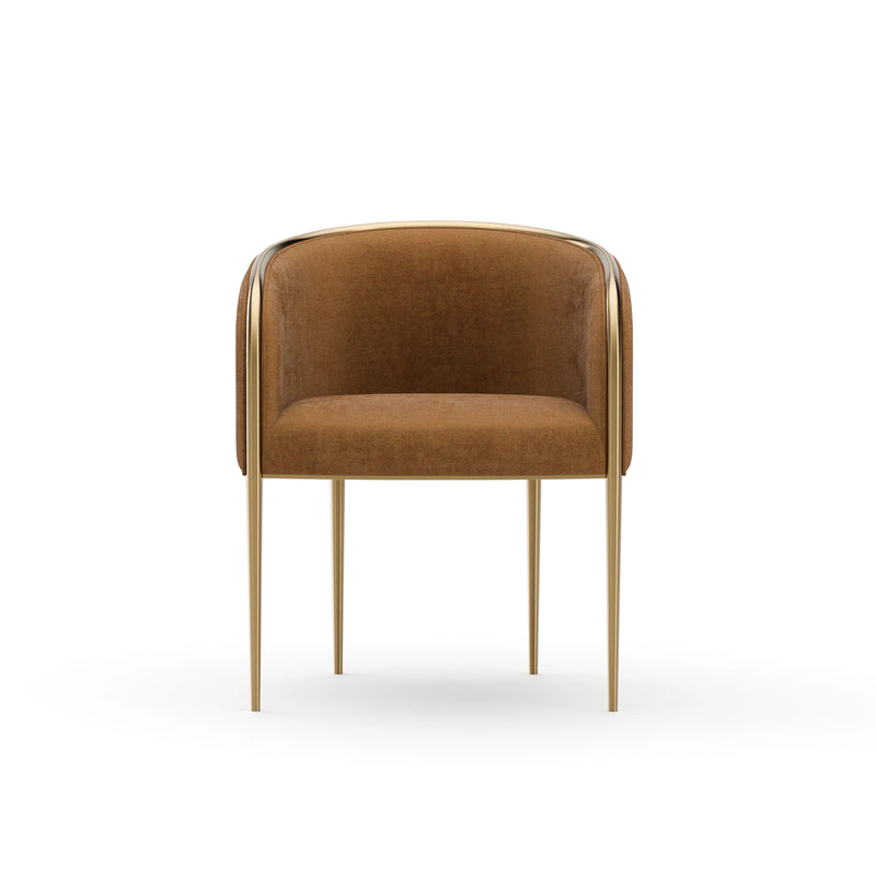 TENSION DINING CHAIR - CAMEL