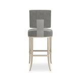 Reserved Seating Bar Stool-Pewter - 3rd angle